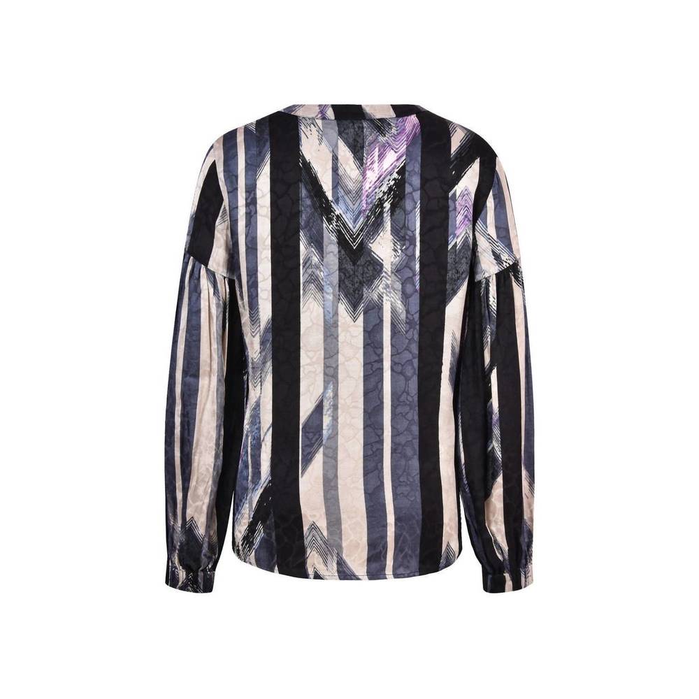 NEW NU DENMARK karen shirt in black mix - Picture 6 of 6